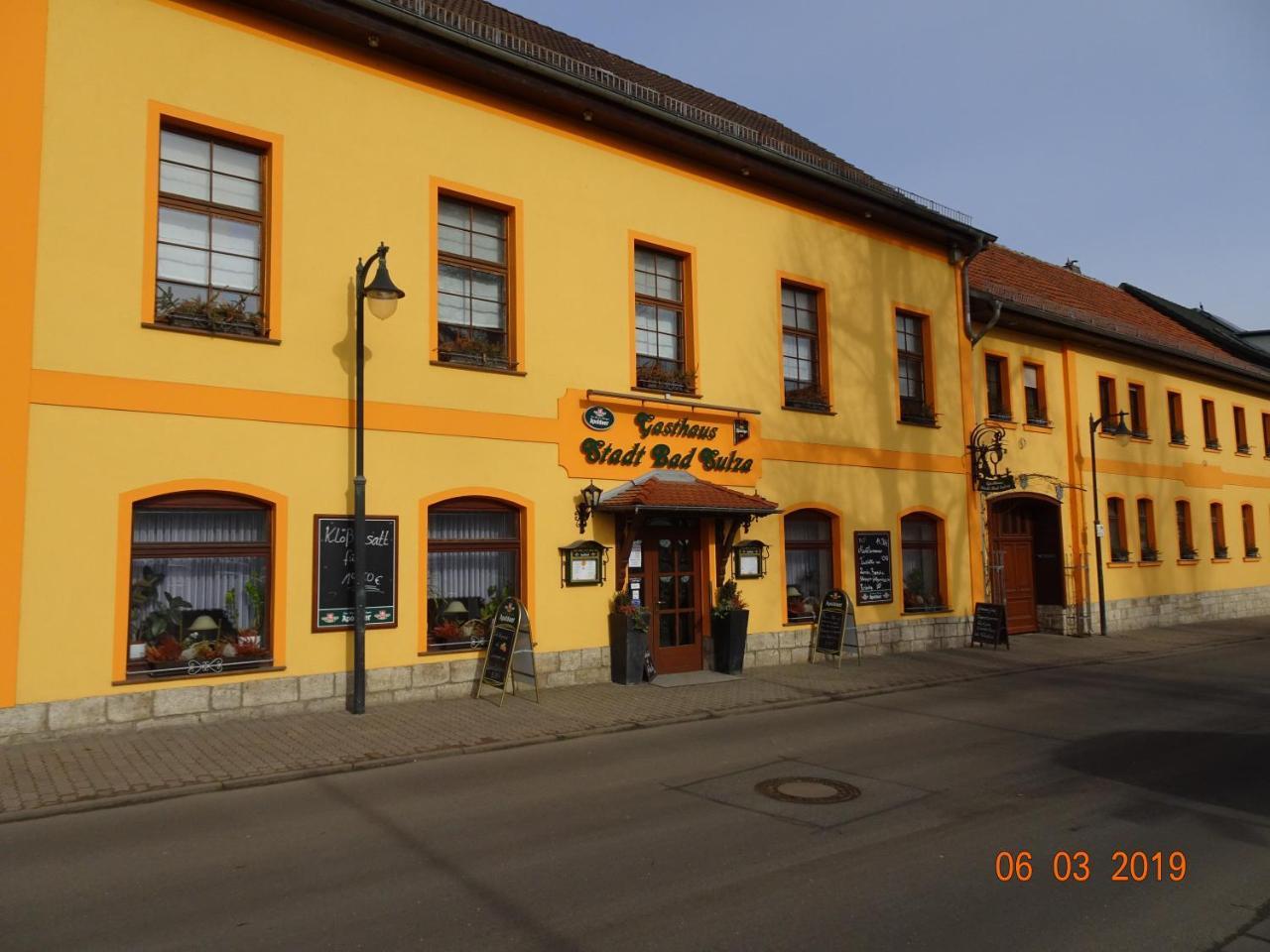 Gasthaus Stadt Бад Зулца Екстериор снимка